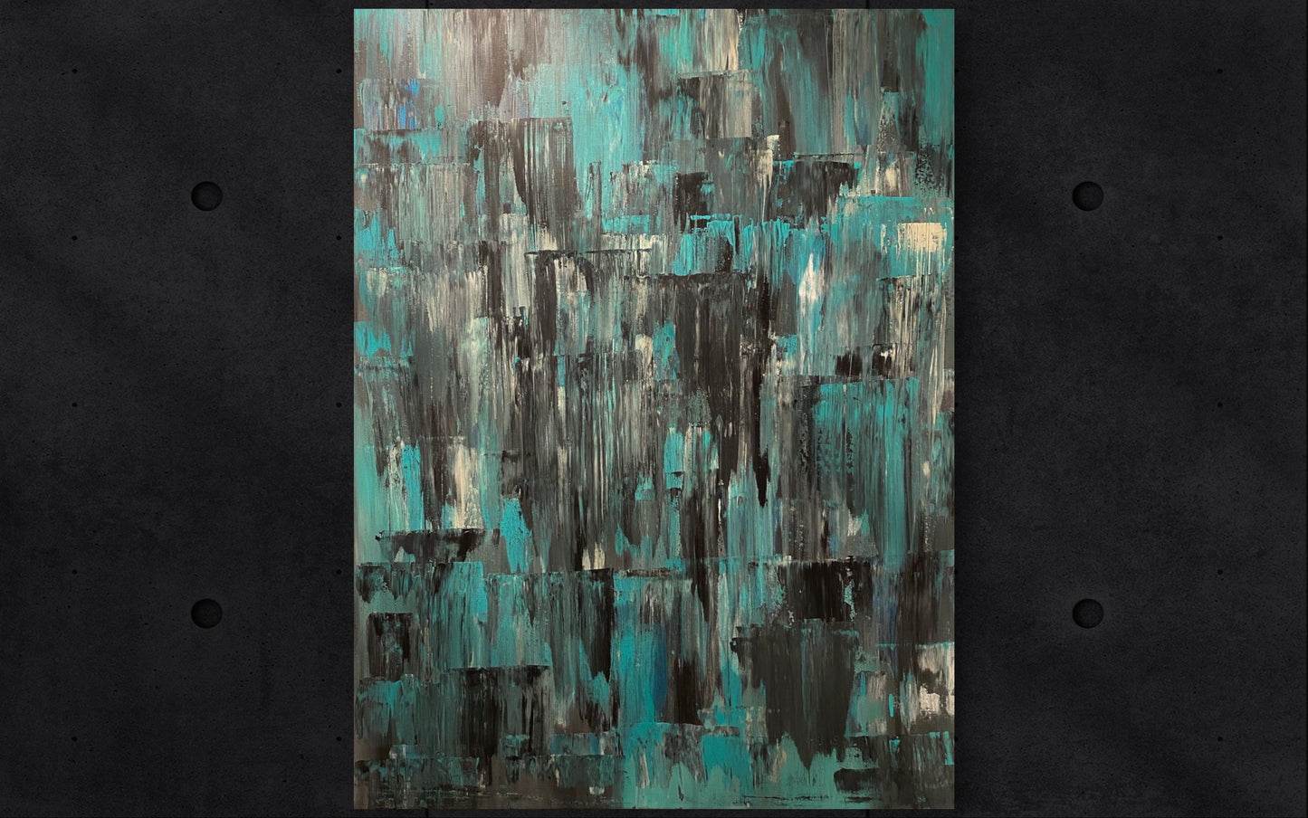 Tiffany’s Teal Exotic Abstract