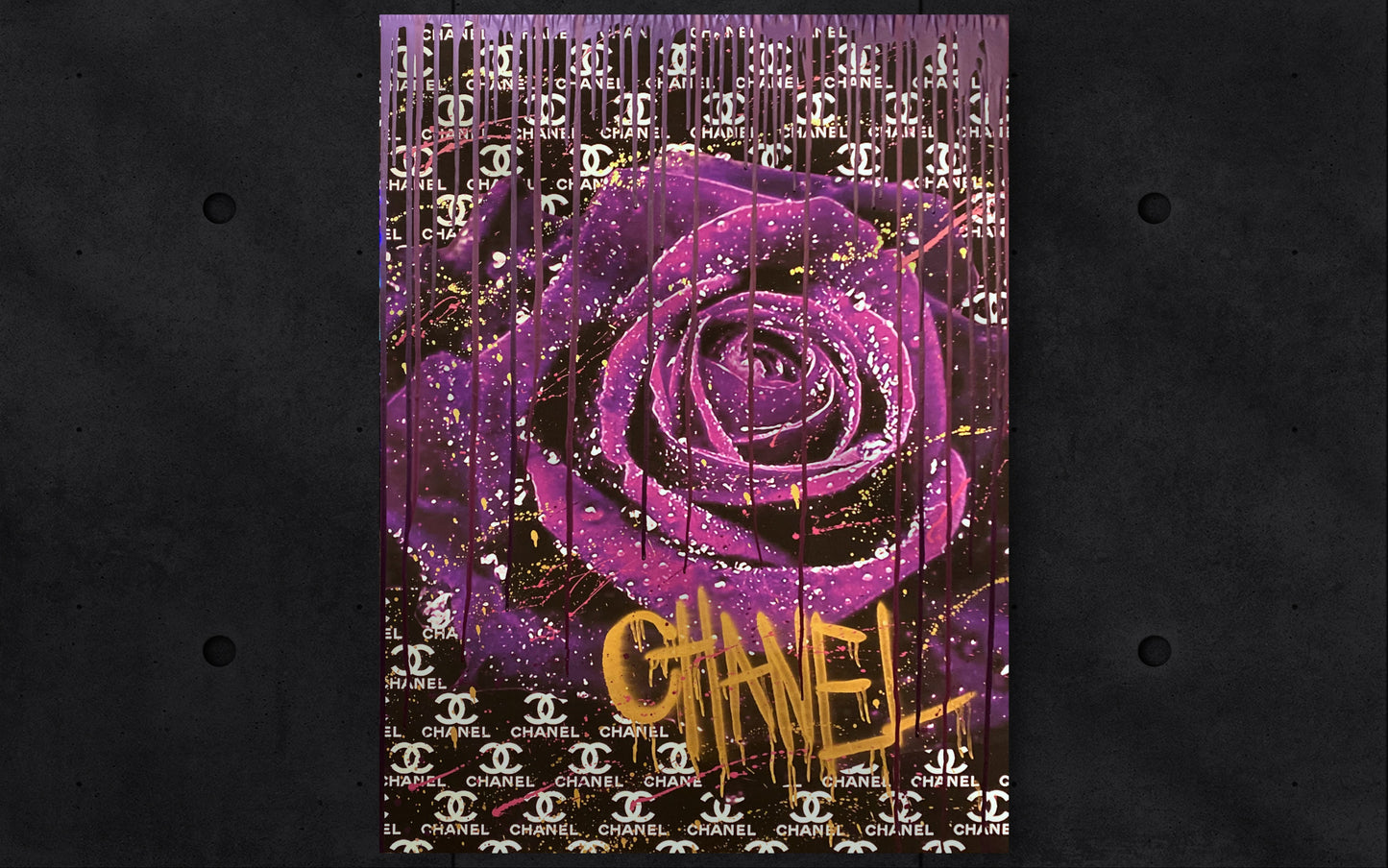 Purple Chanel Rose