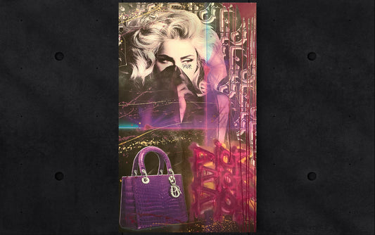 Madonna Purple Dior