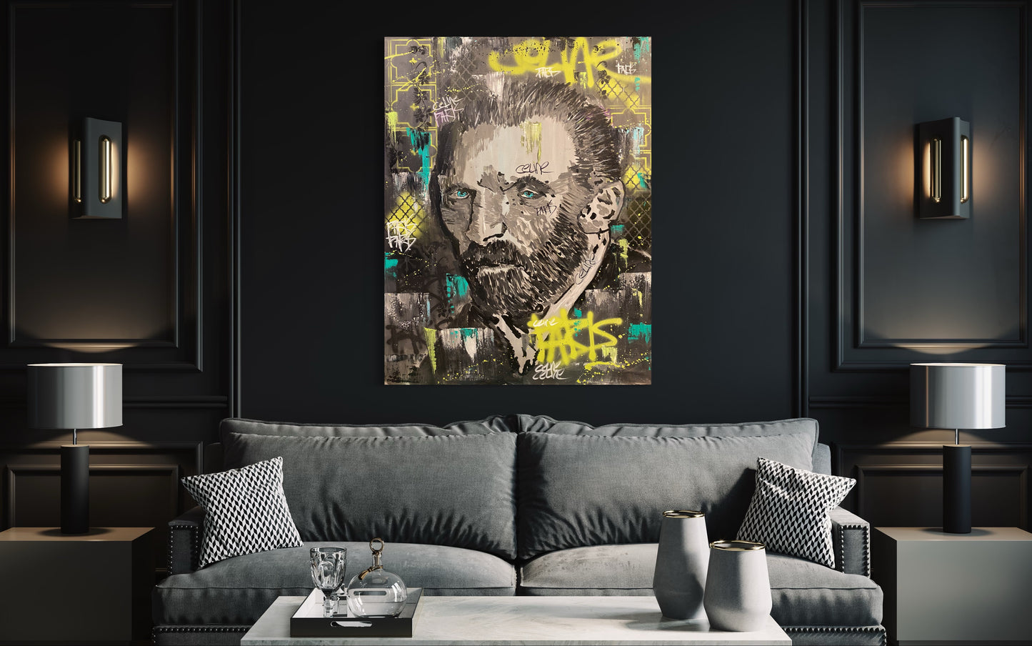 Van Gogh x Celine Exotic Abstract