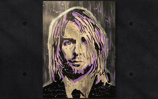 Lavender Kurt Cobain